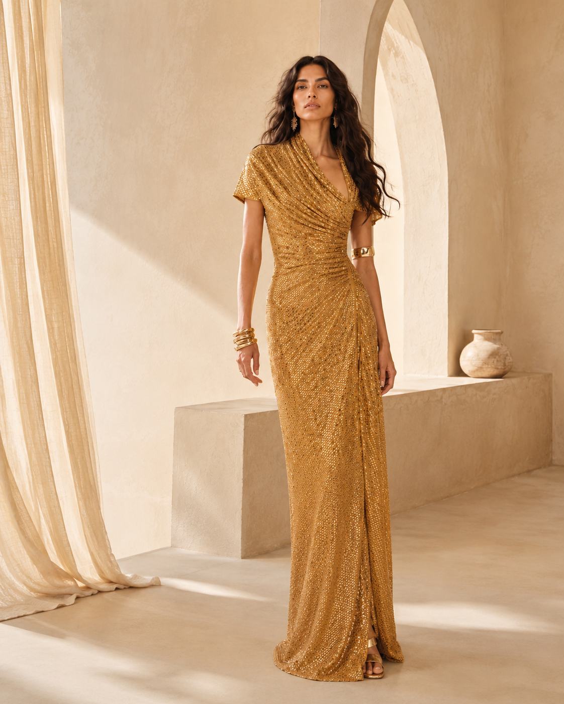 Champagne Glam Dress