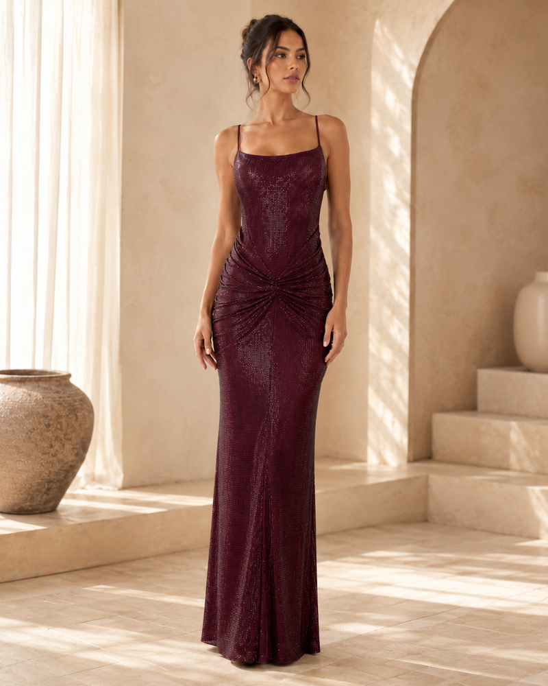 Bandage Maxi Dress