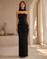 Crystal Noir Dress