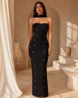Crystal Noir Dress
